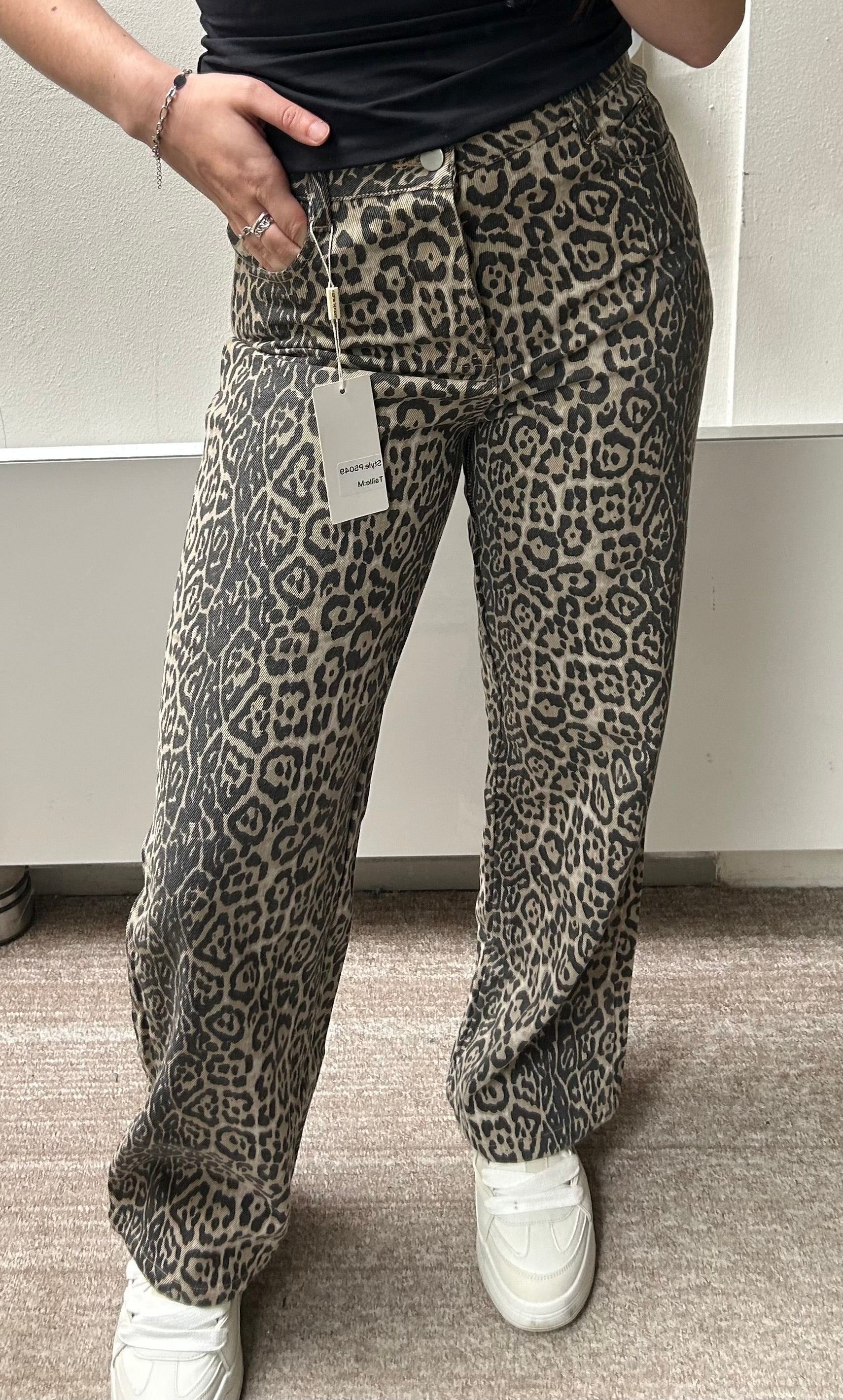 Leopard Jeans -
