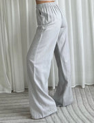 Linnen Pants Light Grey -