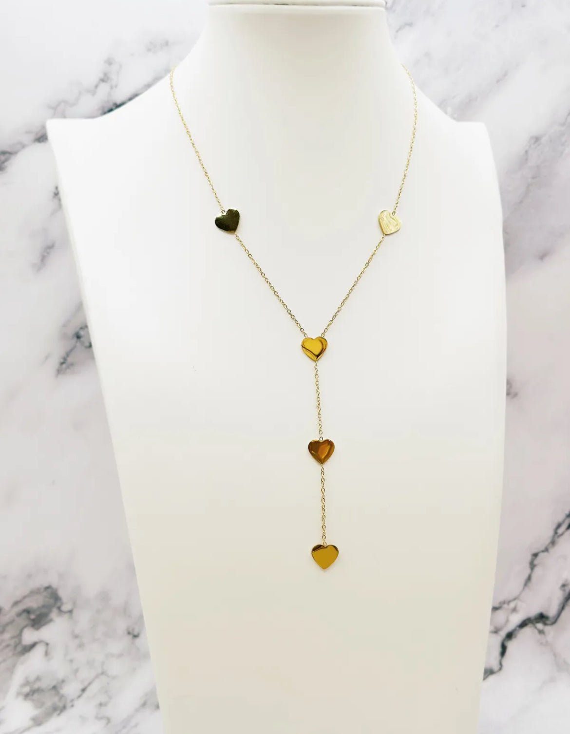 Long Heart Necklace - My Favourites