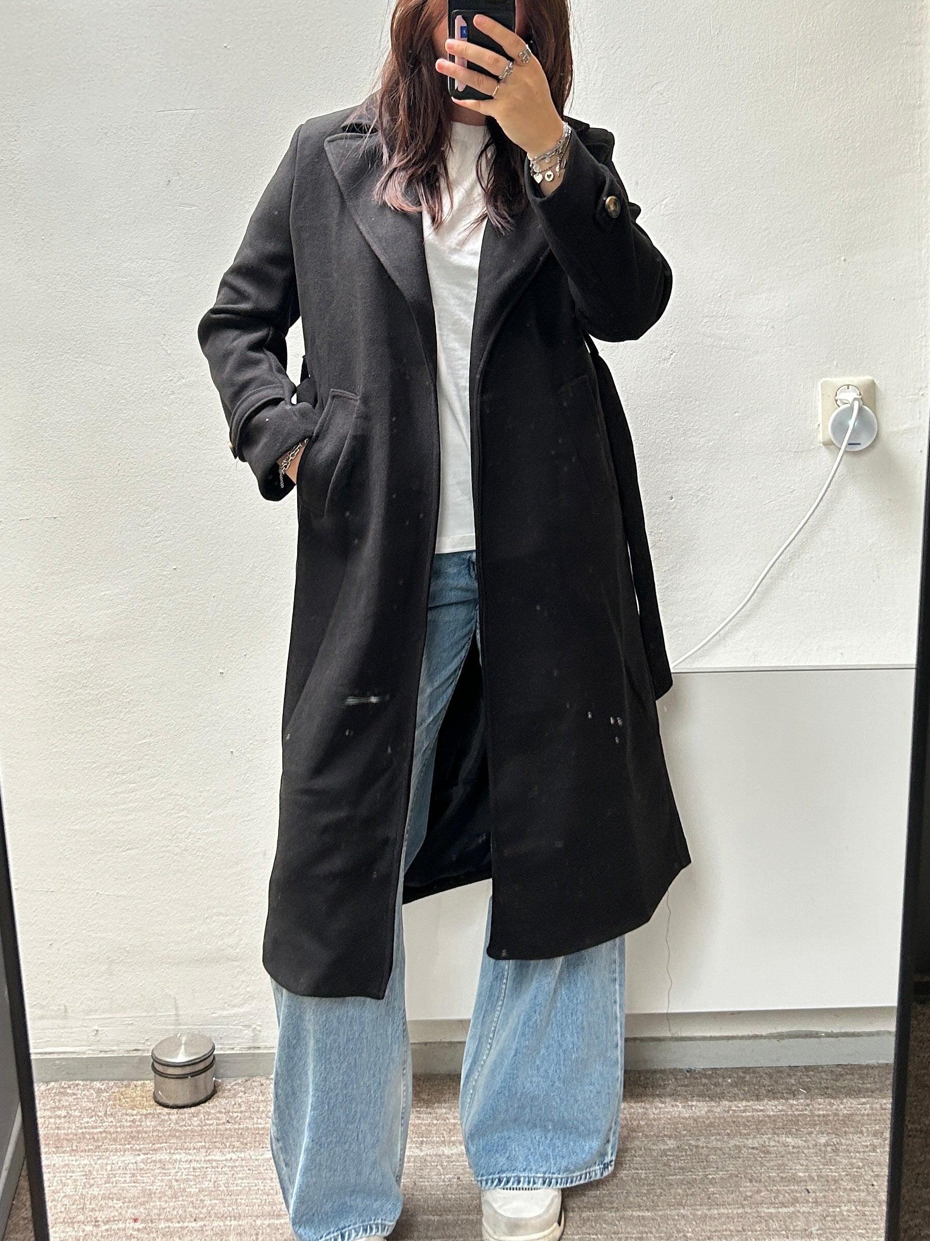 Long Trenchcoat Black - My Favourites