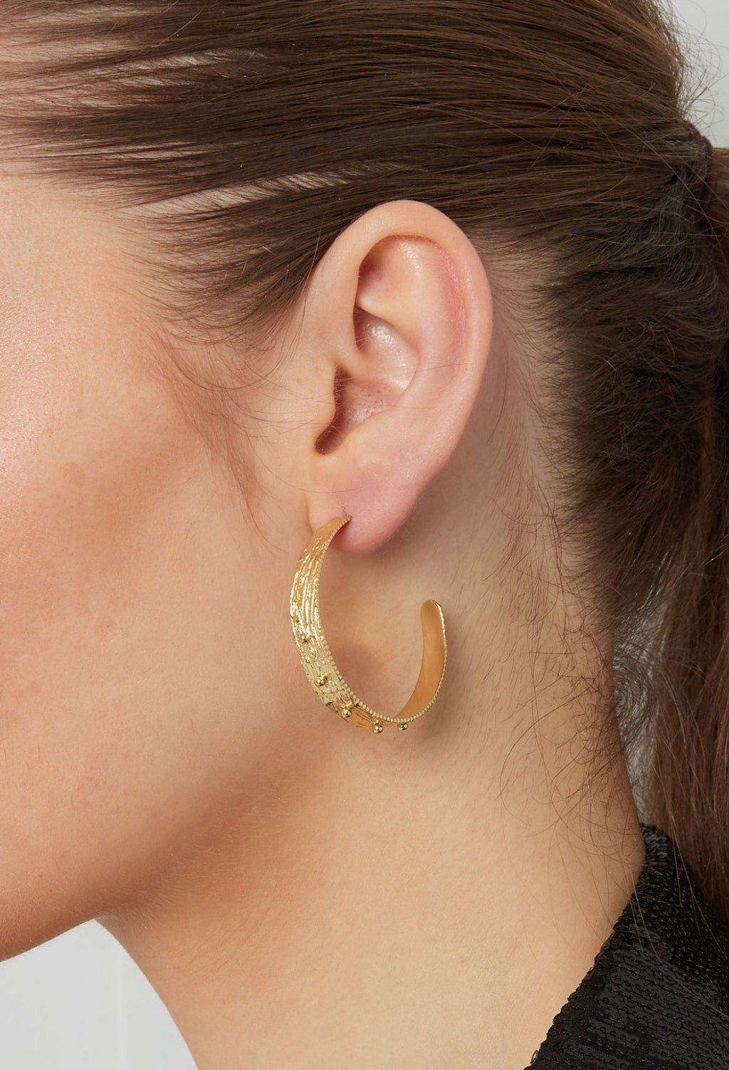 Moon studs oorbellen - My Favourites