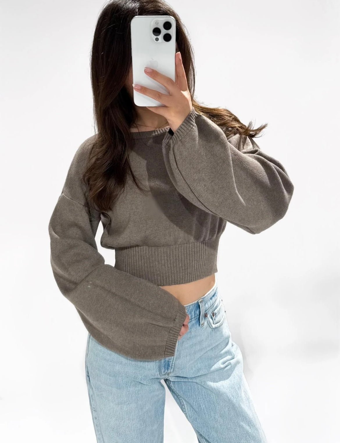 Nara Sweater Taupe - My Favourites