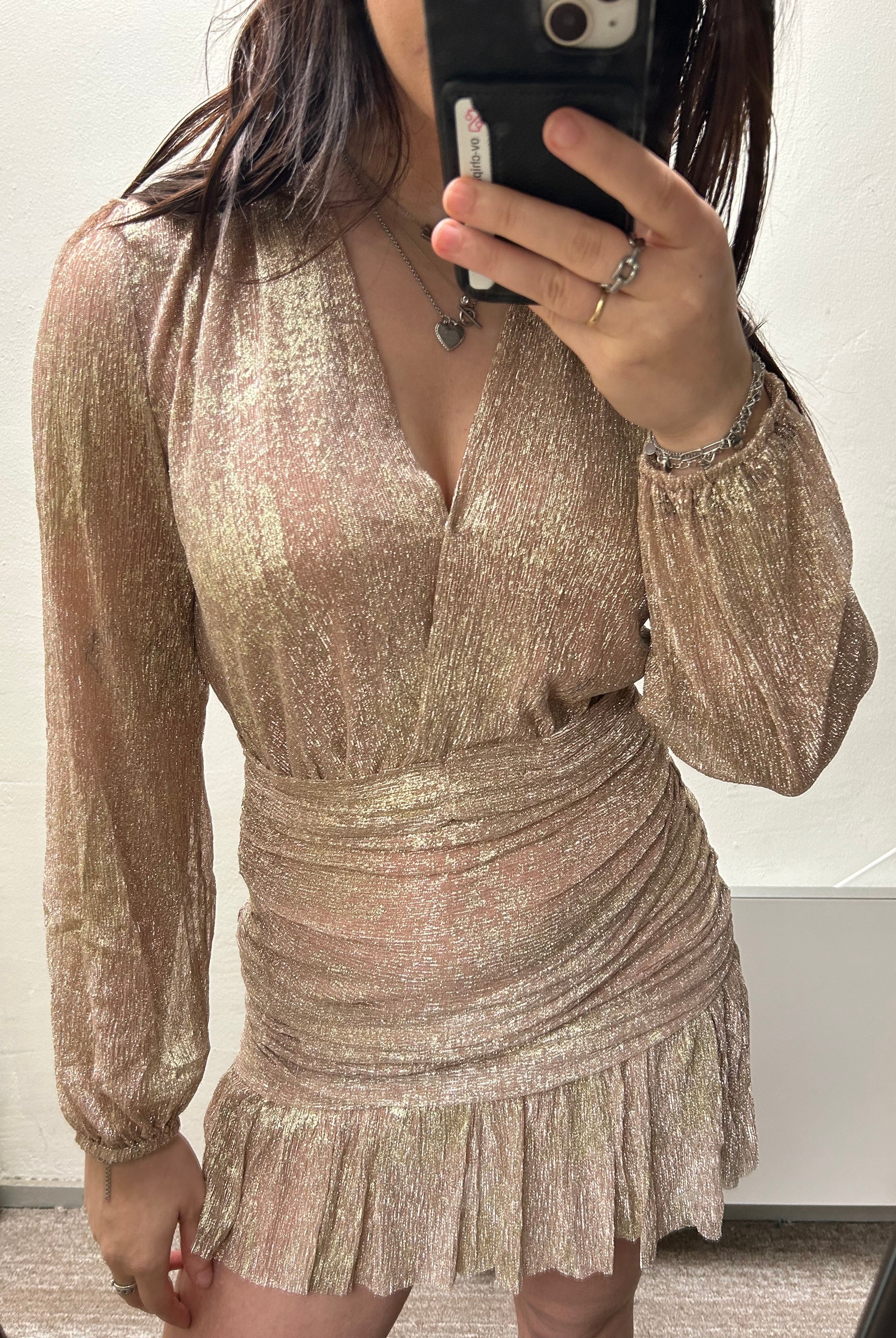 NIGHT OUT DRESS ROSE GOLD - My Favourites