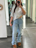 Nikki Mid Waist Straight Leg Tall Jeans - My Favourites