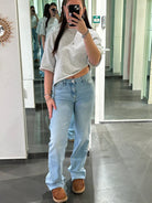 Nikki Mid Waist Straight Leg Tall Jeans - My Favourites