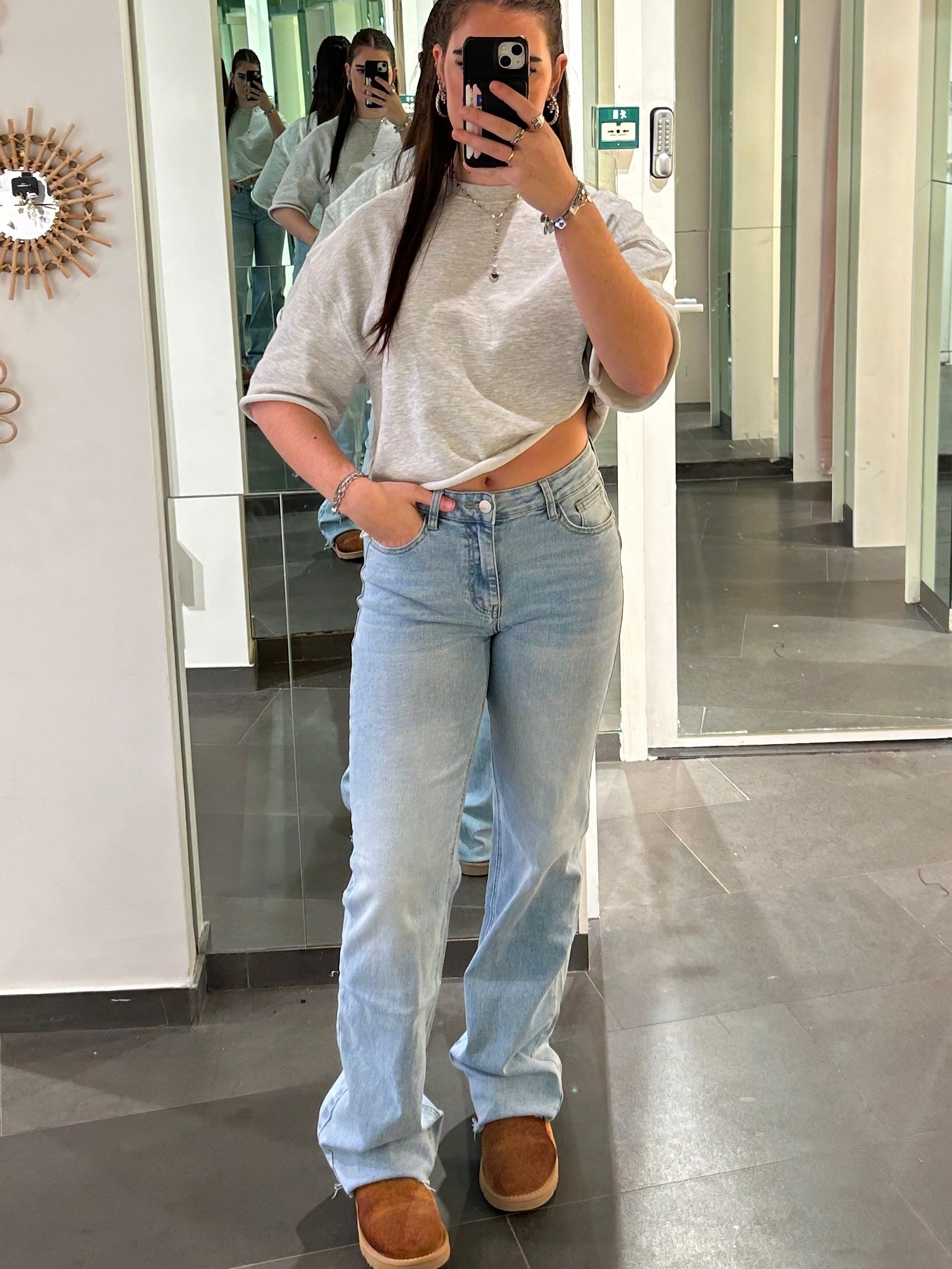 Nikki Mid Waist Straight Leg Tall Jeans - My Favourites