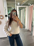 One Shoulder Sweater Beige - My Favourites