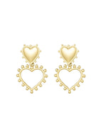 Open Hearts Earrings - 