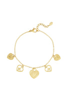 Passionate Heart Charm Armband - My Favourites