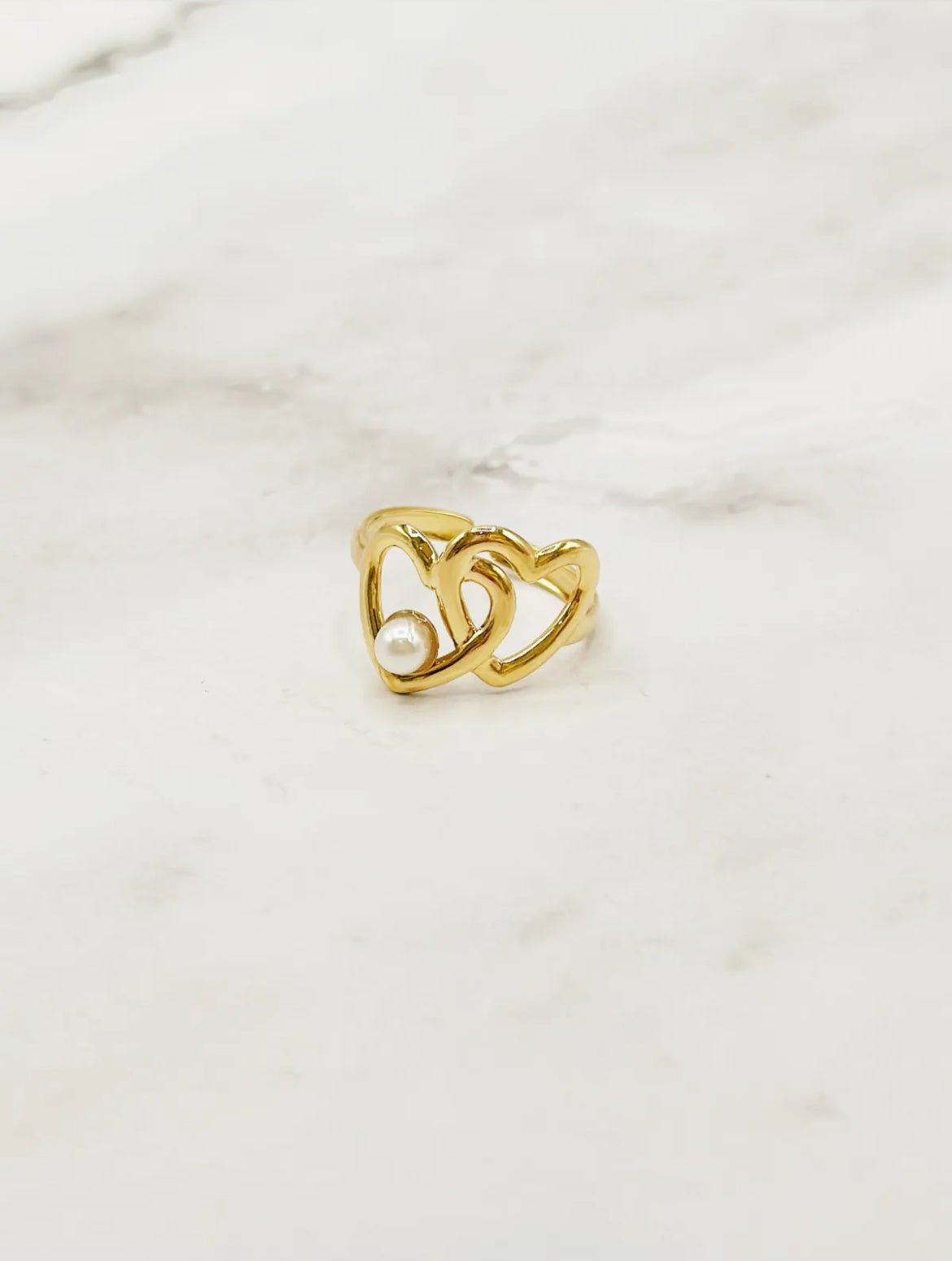 Pearl Hearts Ring - My Favourites