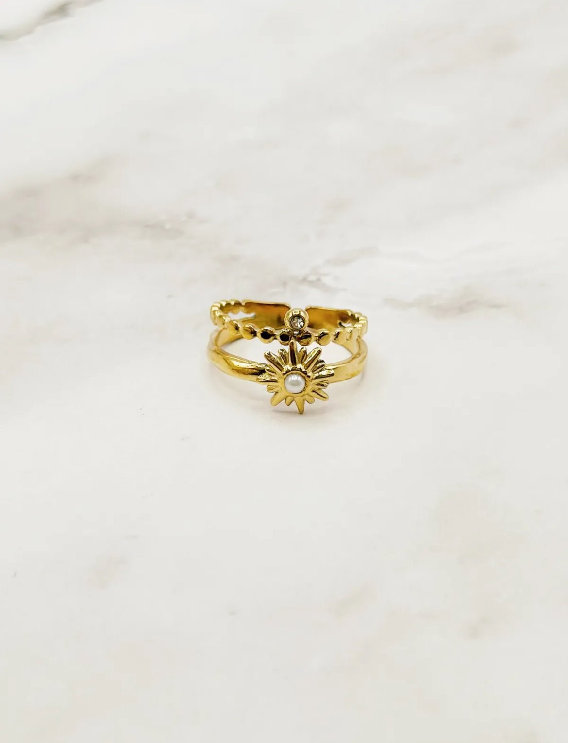 Pearl Sun Ring - 