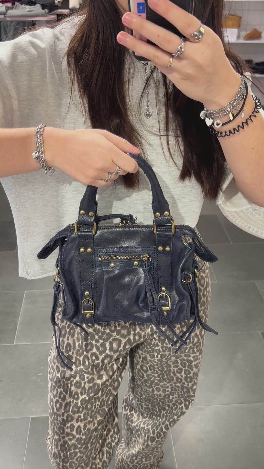 It Girl Bag Mini Navy