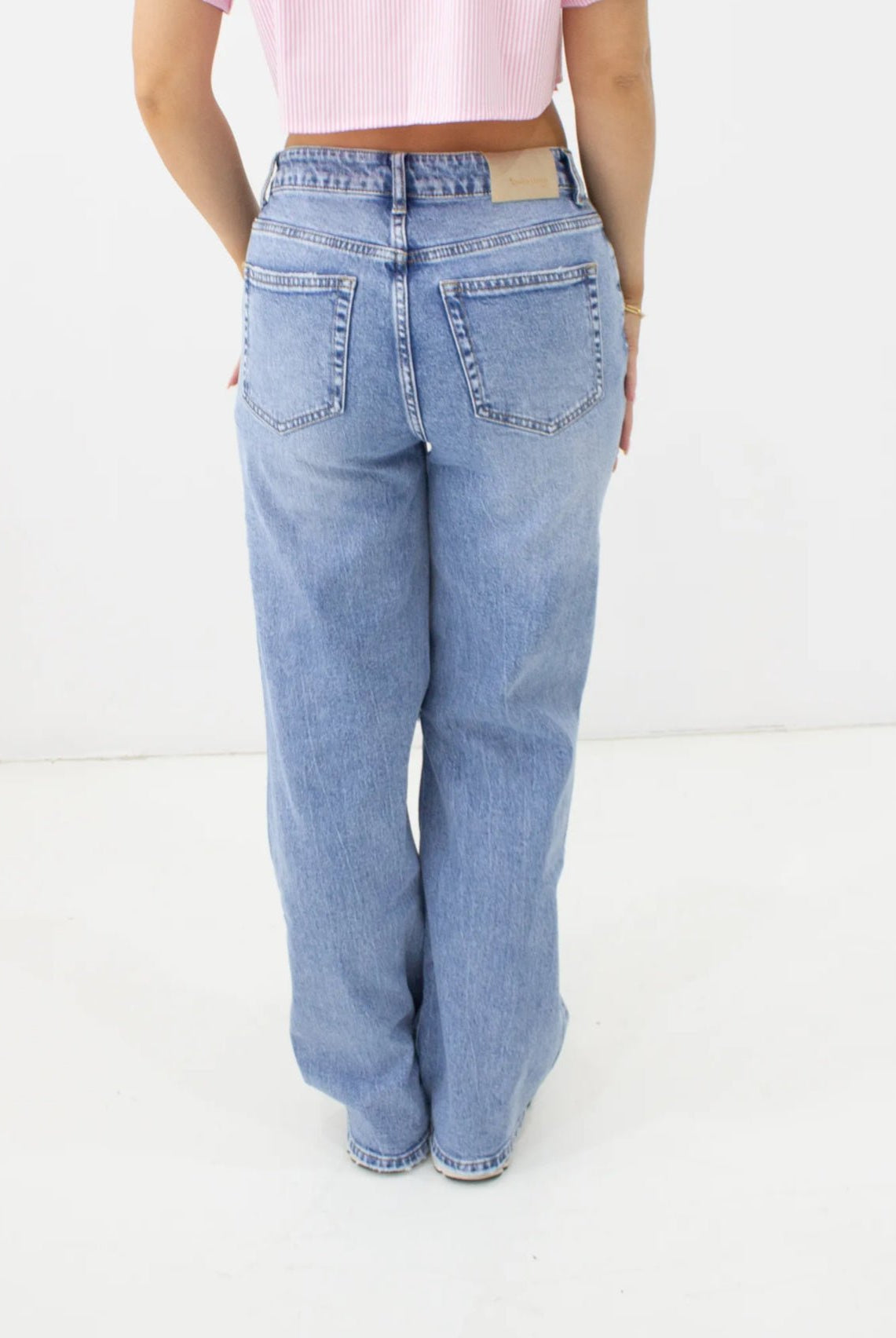 RAEL RIPPED WIDE LEG JEANS - My Favourites