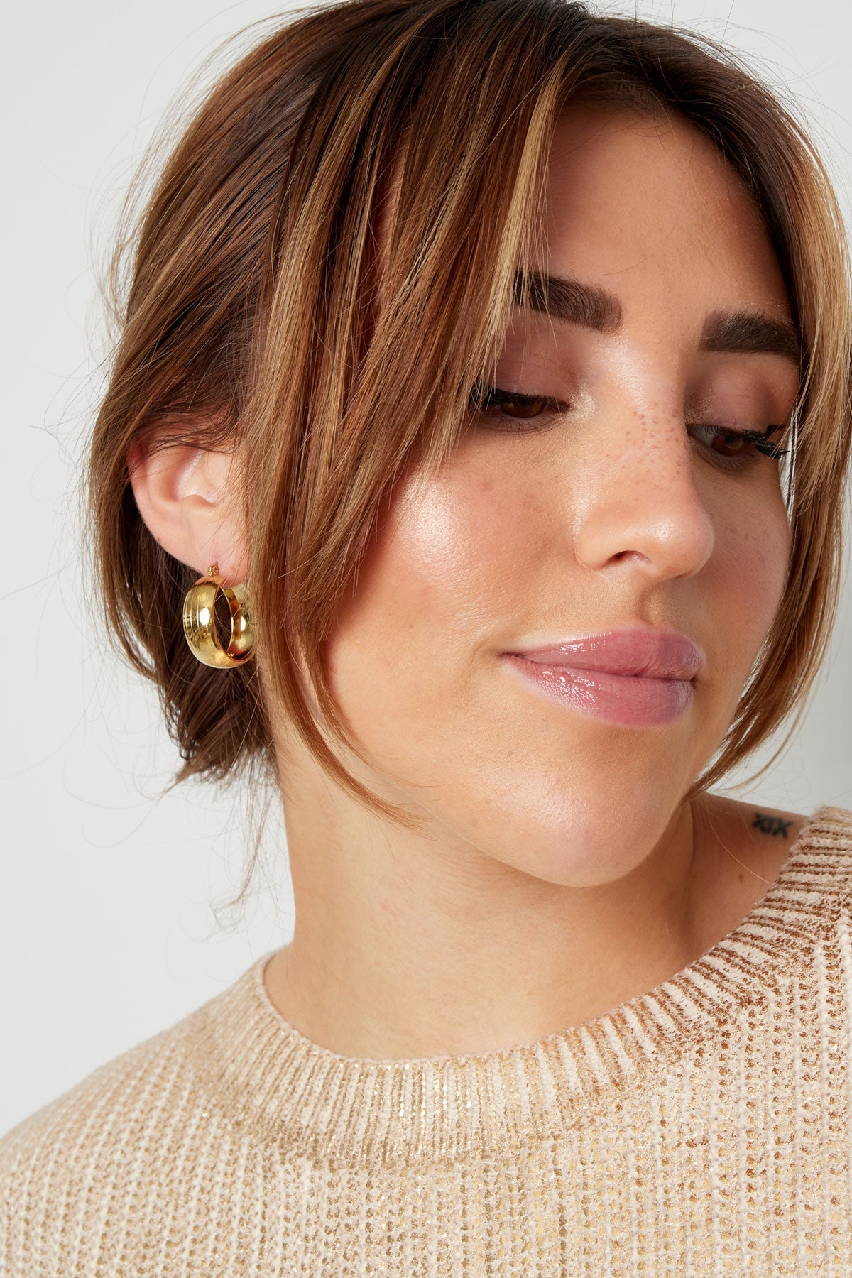 Round With Structure Earrings - My Favourites