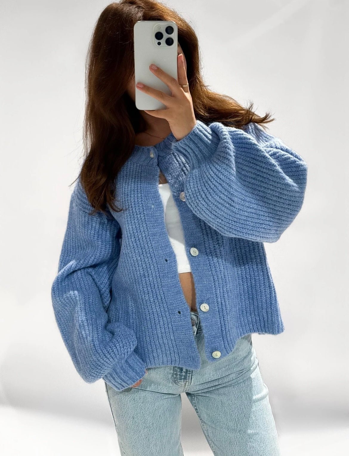 Sarah Cardigan Denim - My Favourites