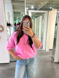 Short Sleeve Cardigan Pink - My Favourites