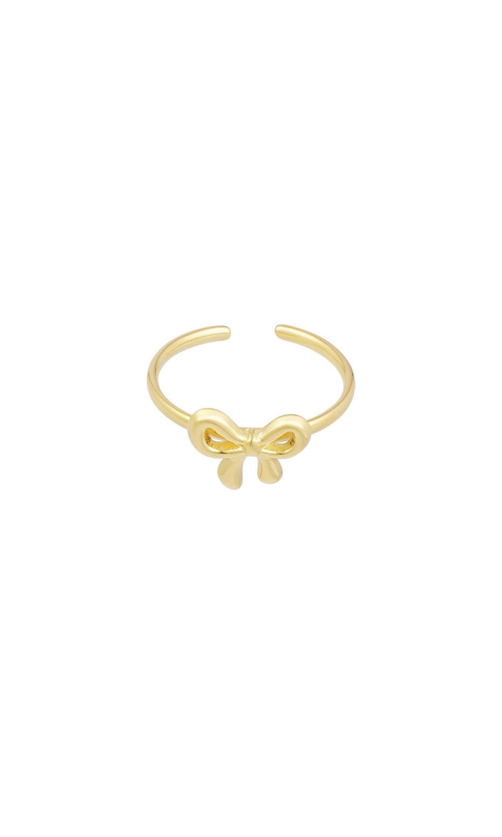 Simple bow ring -