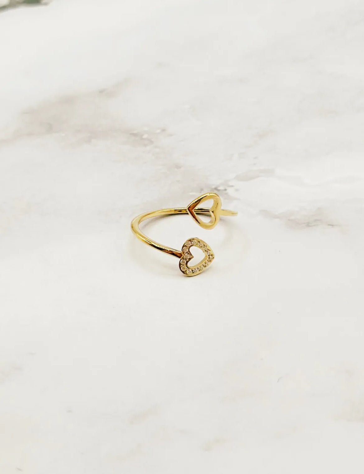 Sprakle Two Hearts Ring - My Favourites