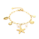 Starfish Charm Armband - My Favourites