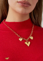 Triple Heart Necklace - My Favourites