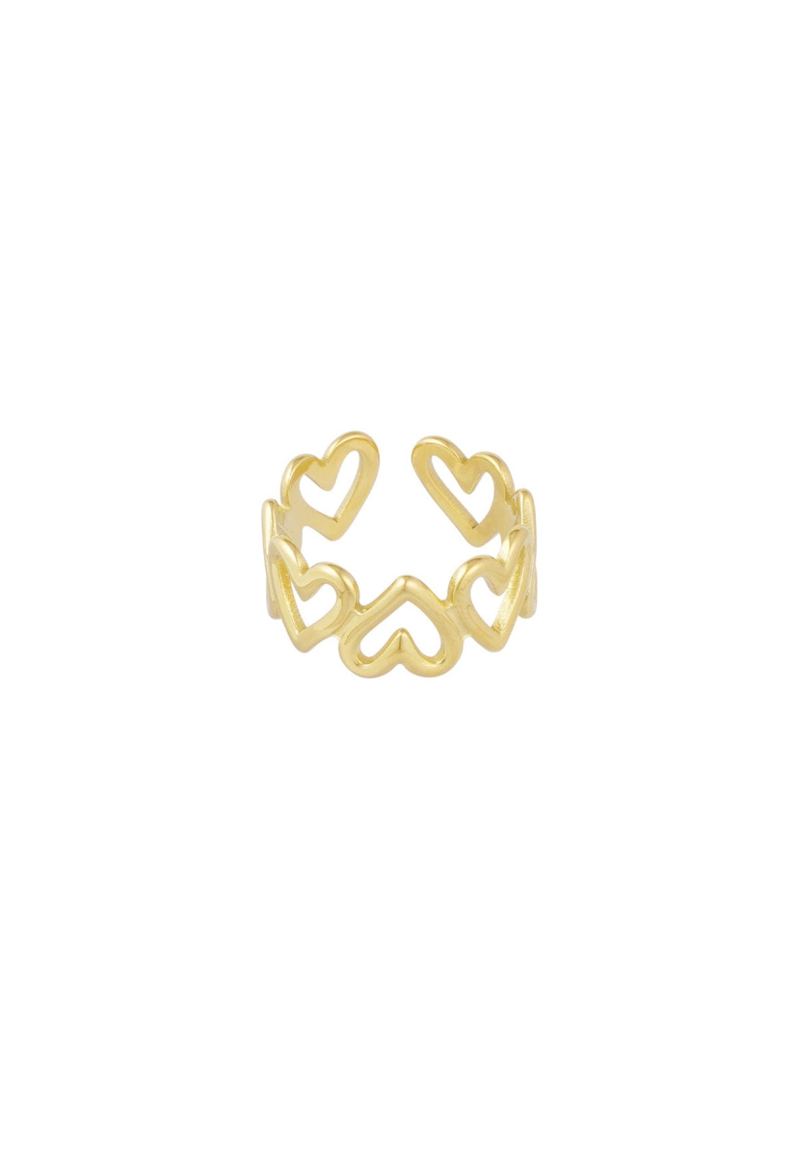 Twisted love ring -