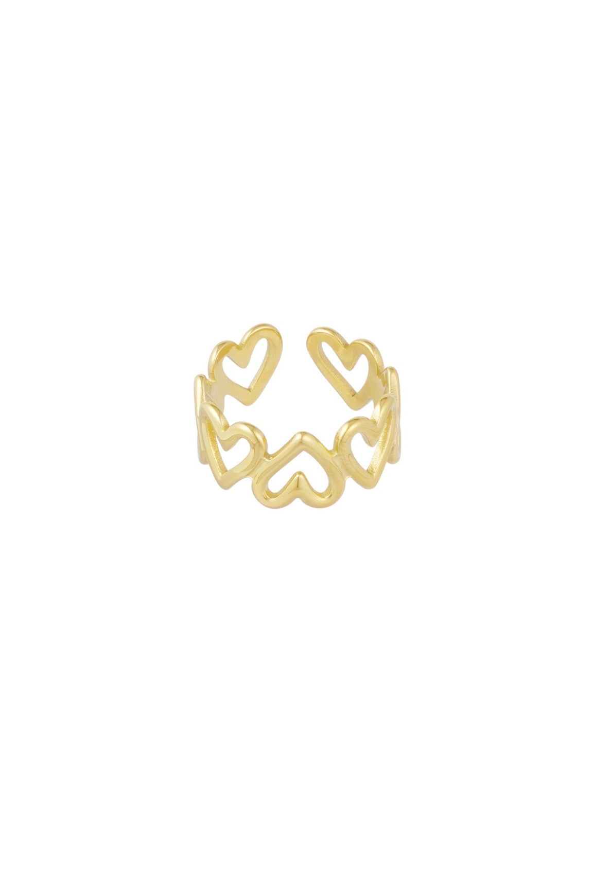 Twisted love ring -