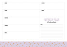 Weekplanner Minimal Dots - 