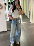 Wide Leg Panel Jeans - My Favourites