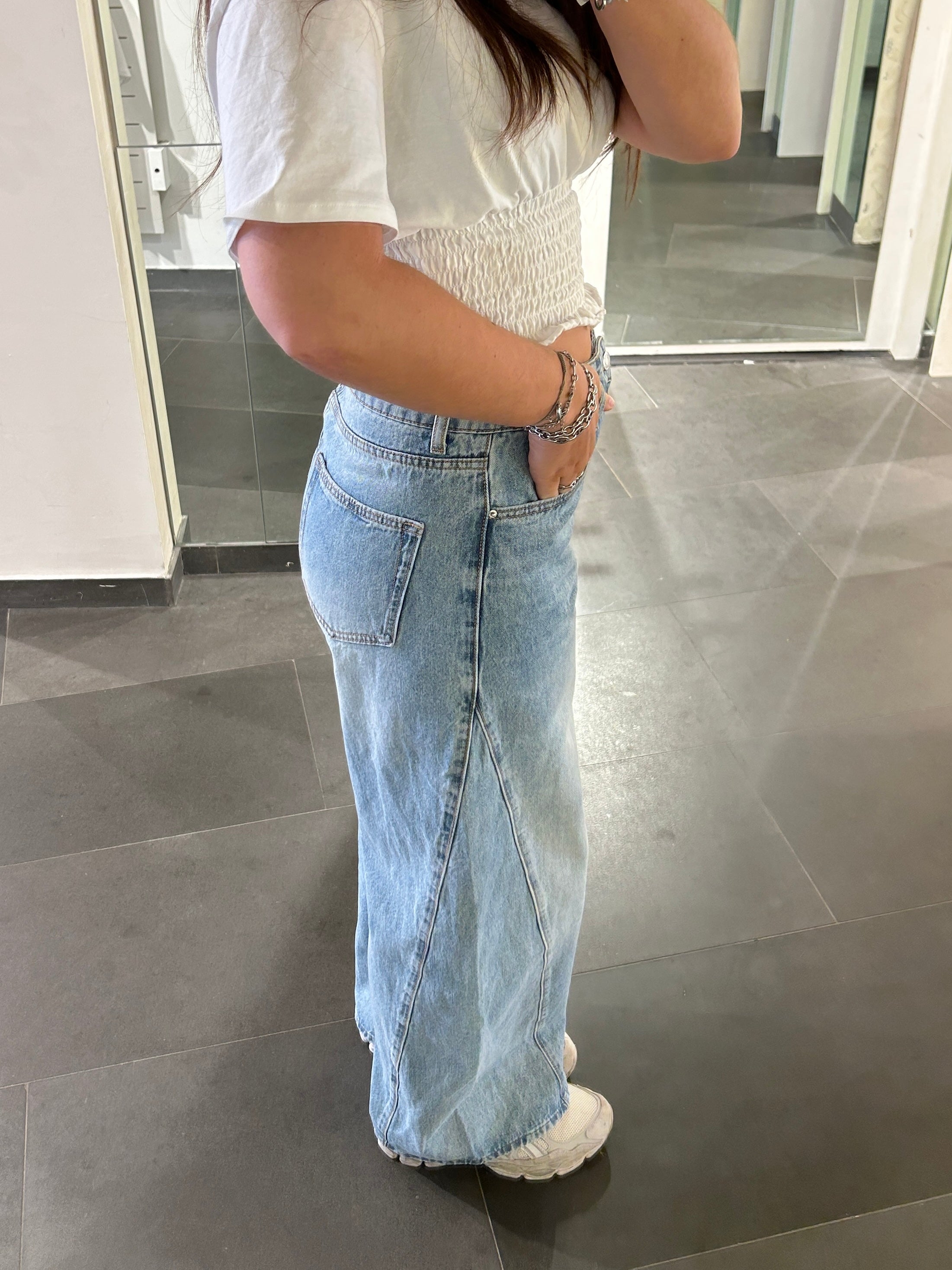 Wide Leg Panel Jeans - My Favourites