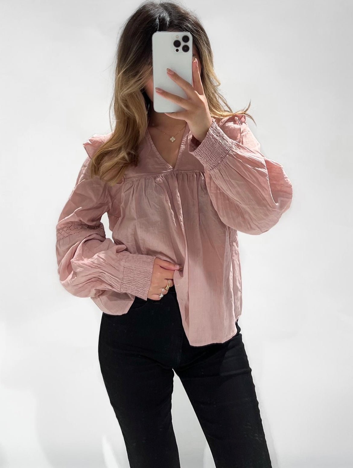 ♥︎ABBY BLOUSE PINK - My Favourites