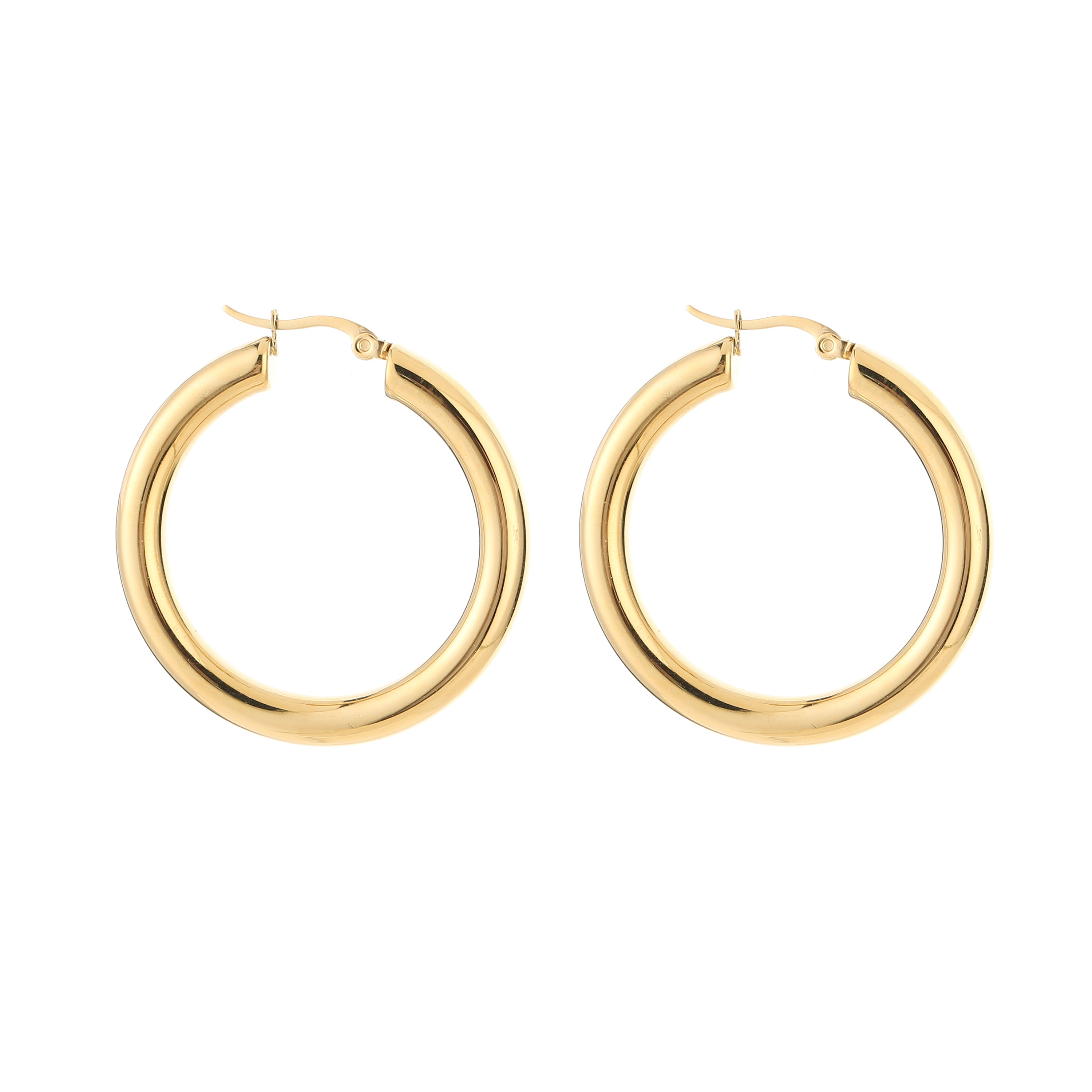 Big perfect hoops oorbellen -