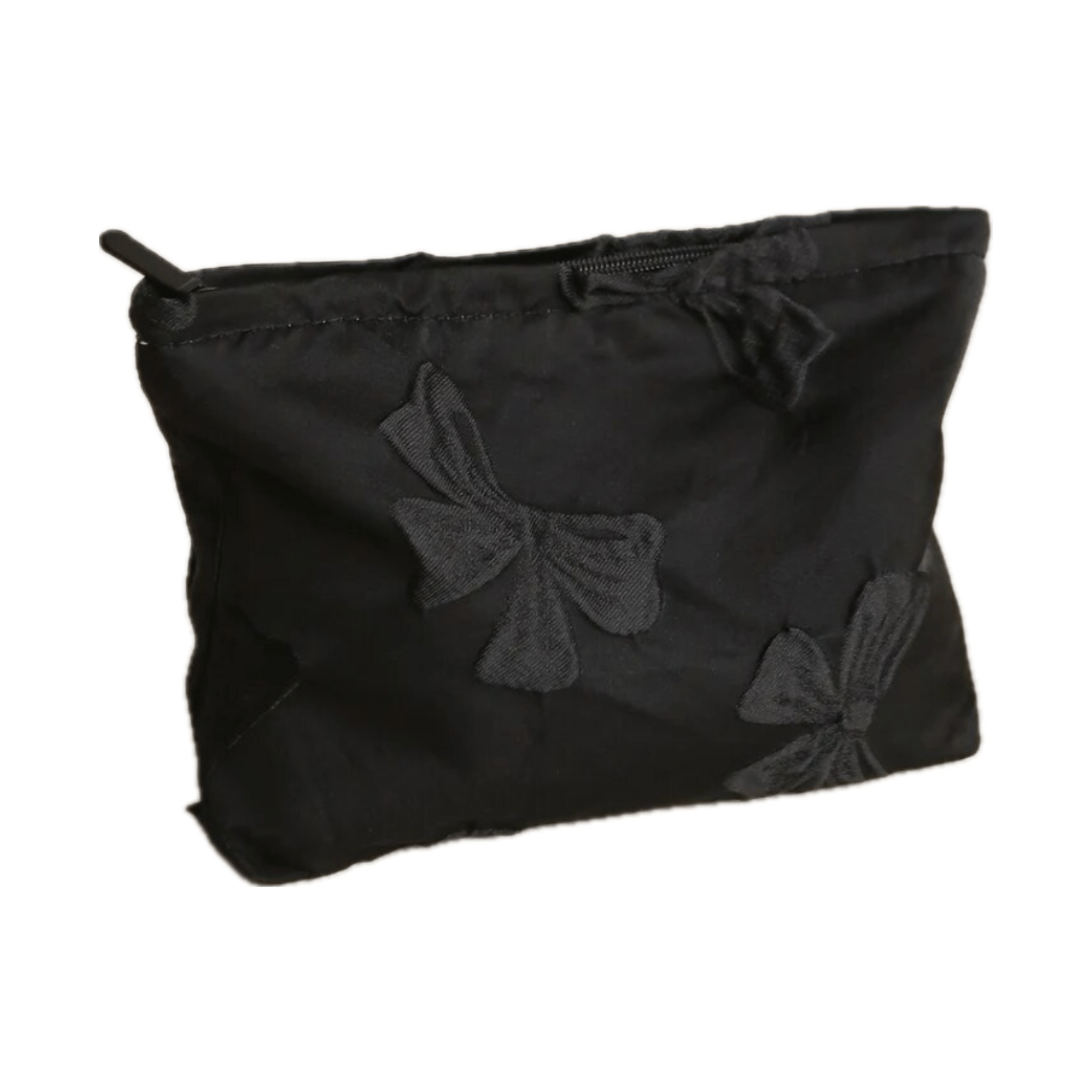 Bow make up bag black - My Favourites