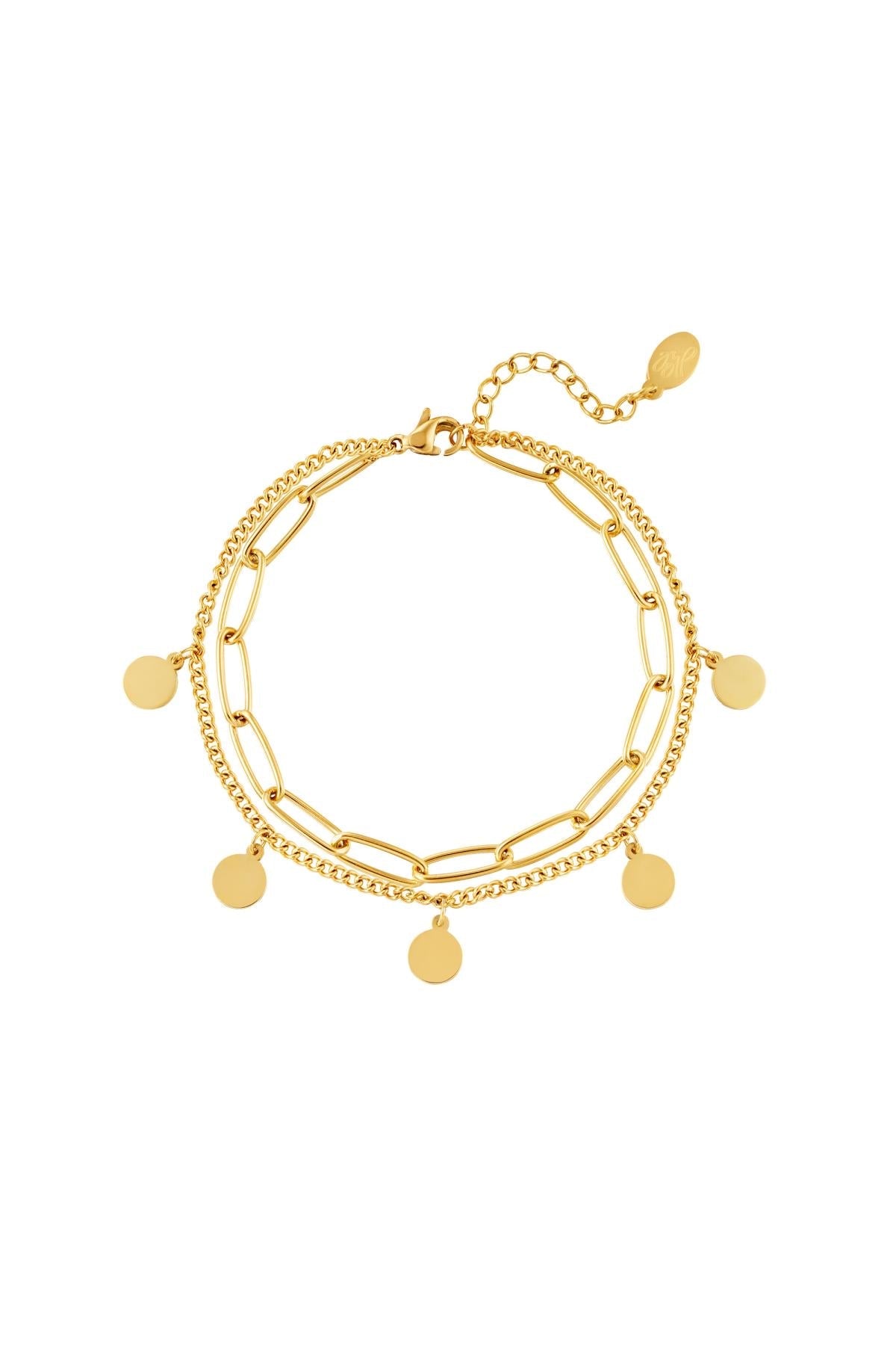 ♥︎CHAIN COIN ARMBAND - My Favourites