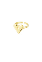 Classy heart ring -