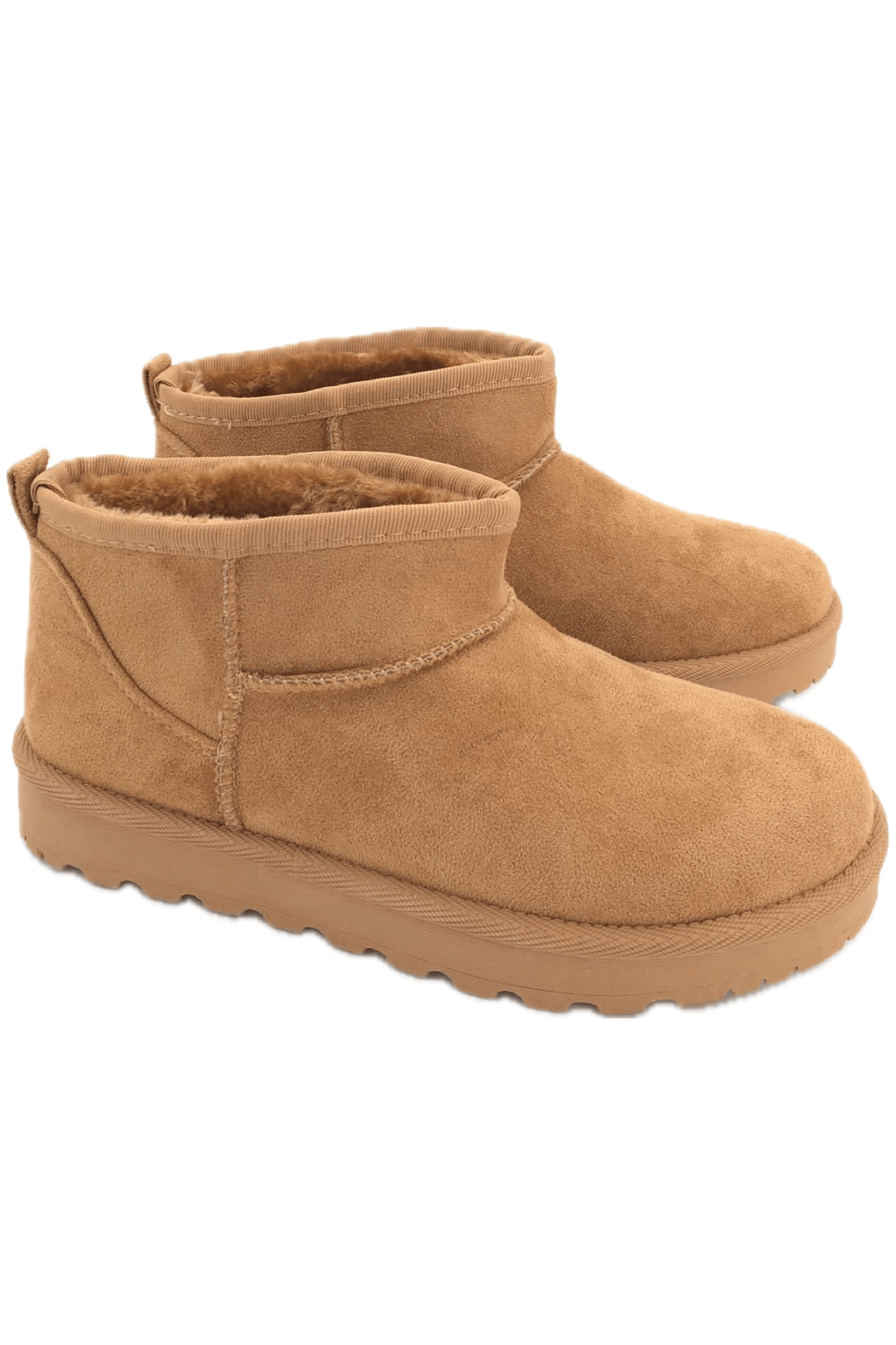 Comfy boots low camel -