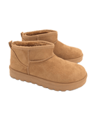 Comfy boots low camel -