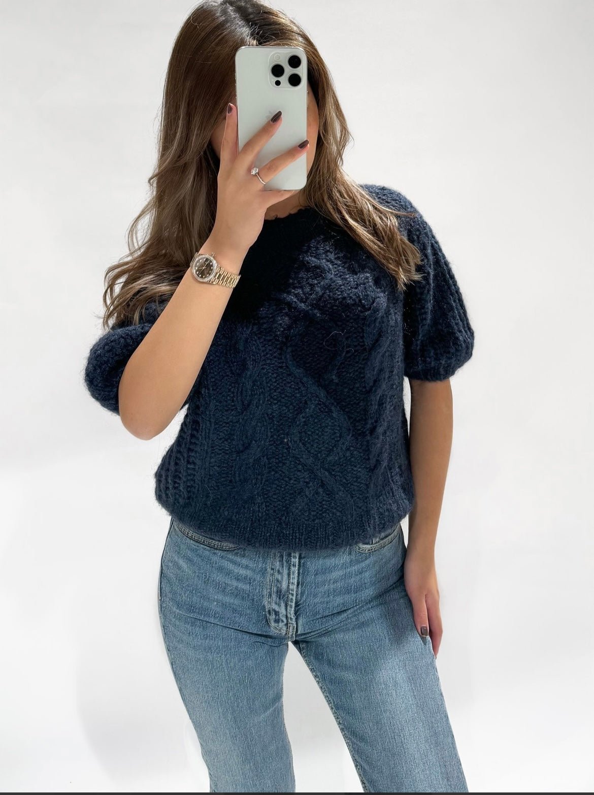 knit top navy - My Favourites