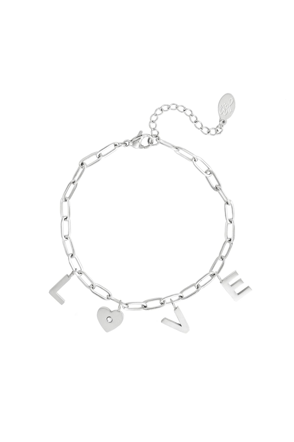 love armband zilver - My Favourites