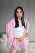 Priority tracksuit pink -