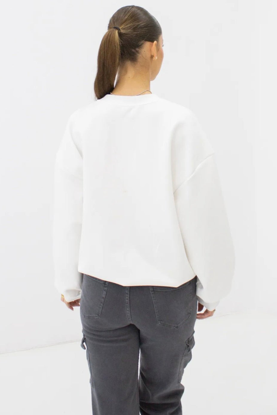 Reanna sweater white -