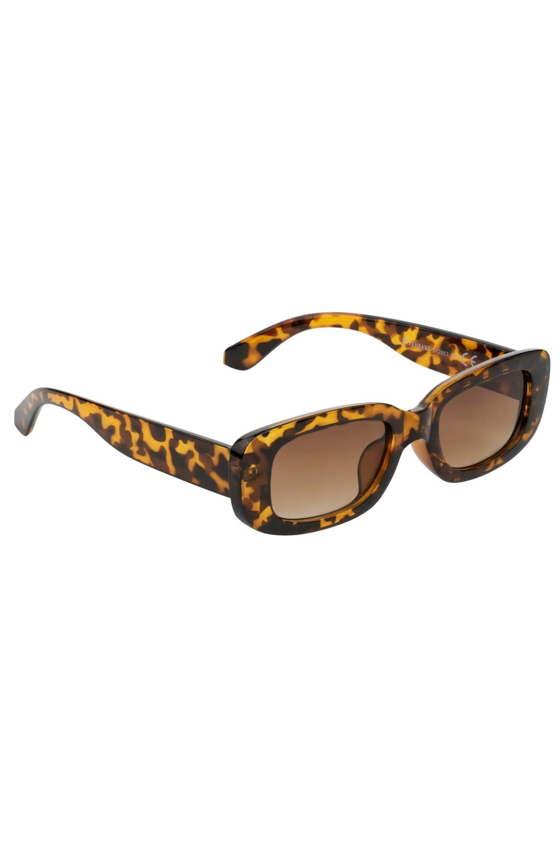 Simple retro brown sunglasses -