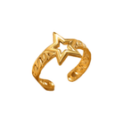 Star chain ring -