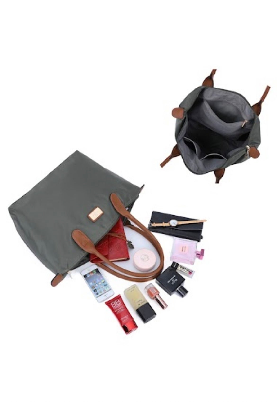 Stockholm bag army green - My Favourites