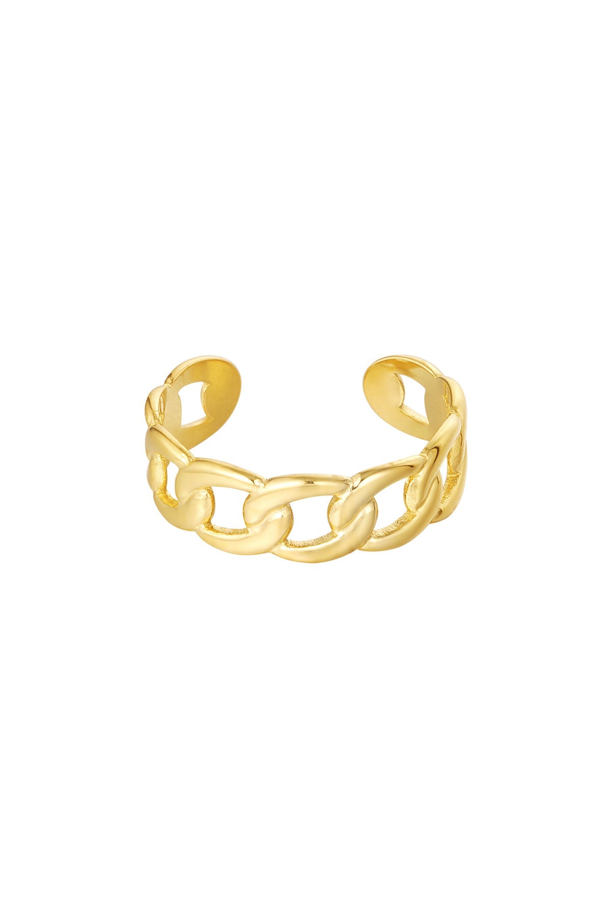 Thick link ring -