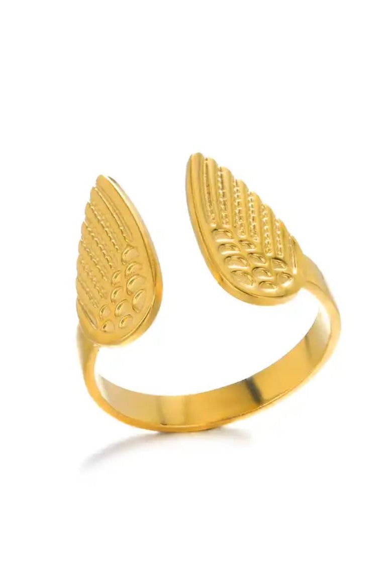 Two wings ring -