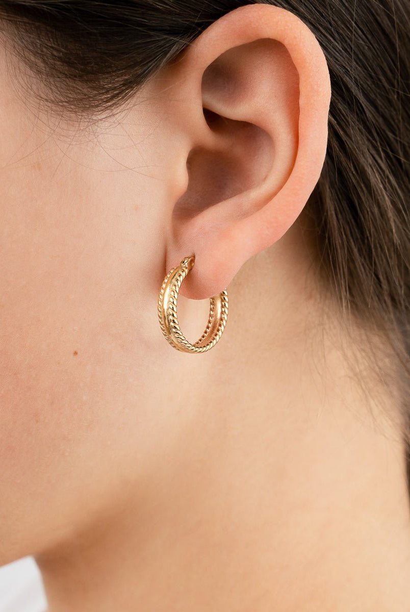 ♥︎WAVE HOOPS 18MM - My Favourites