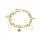 White stars armband -